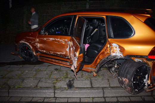 Bild zum Artikel: Hoher Sachschaden bei Unfall mit Porsche