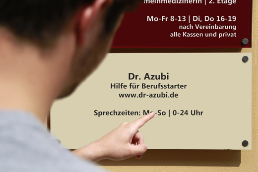Bild zum Artikel: Dr. Azubi hilft Berufsstartern in Hagen