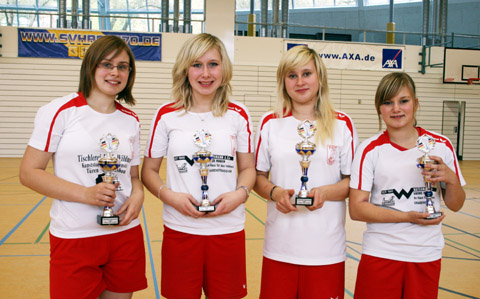 Bild zum Artikel: Deutsche Jugendmeisterschaft im Federfuball