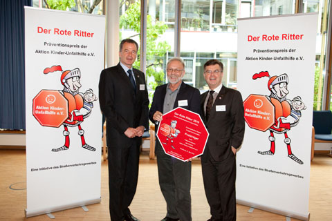 Bild zum Artikel: Hagener Unfallverhtungs-Projekt wurde mit dem Roten Ritter 2010 ausgezeichnet