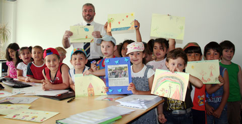 Bild zum Artikel: Kinderhaus Stephanstrae sagt Danke - OB Jrg Dehm empfngt Hagener Kindergartenkinder