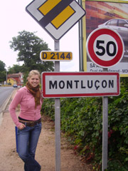 Bild zum Artikel: Praktikantin sammelt Erfahrungen in Montlucon