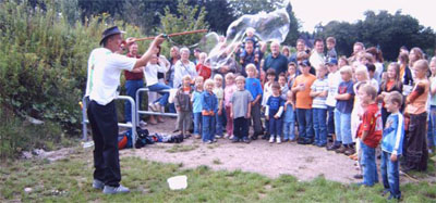 Bild zum Artikel: Neuer Rasenvolleyballplatz fr Hagener Jugendliche