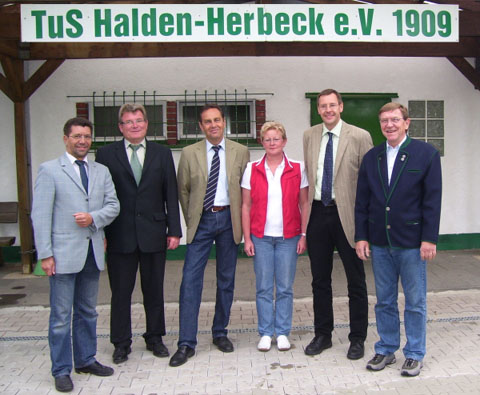 Der Vorstand des TuS Halden Herbeck