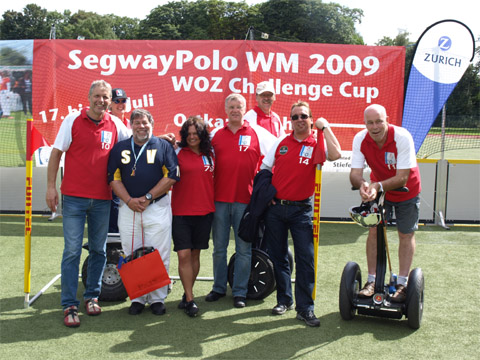 Bild zum Artikel: Segway-Poloteam der LGS-Hemer belegt bei der WM in Kln den fnften Platz