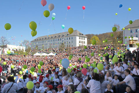Bild zum Artikel: Mehr als 16.000 Besucher am Erffnungstag der LGS Hemer