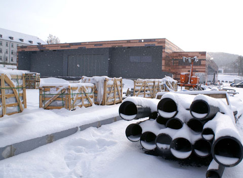 Bild zum Artikel: LGS_Hemer: Eis und Schnee legen Bauarbeiten lahm