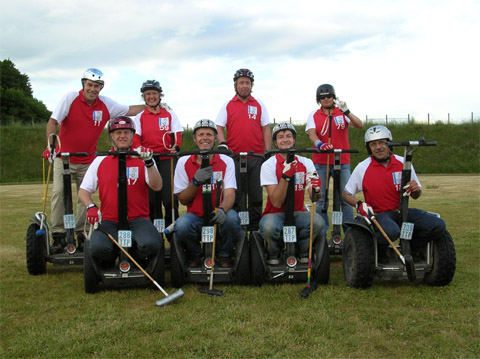 Bild zum Artikel: Segway-Poloteam der Landesgartenschau Hemer bei WM in Kln