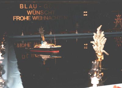 Bild: Weihnachtsfeier - Blau Gold Hagen im Jahre 1986